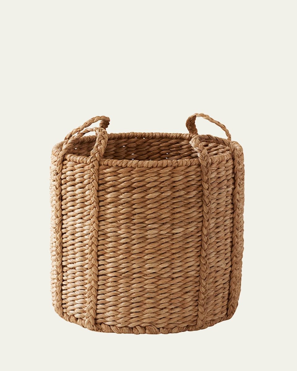 Lubid Natural Abaca Basket, 20"